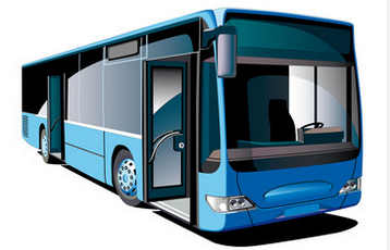 Autobus, ilustrace