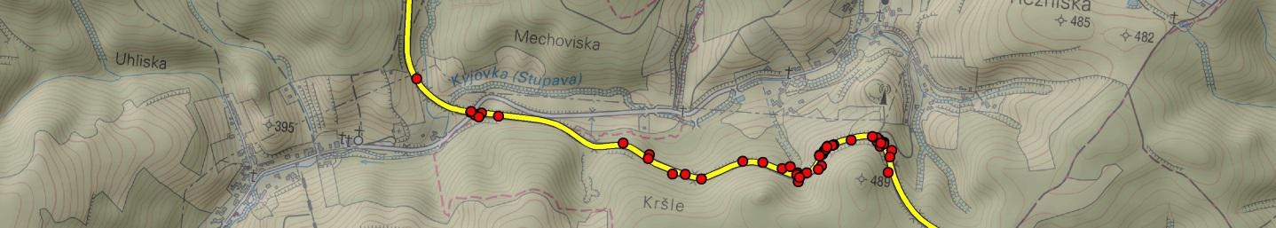 obrázek:dopravni nehody srazky se zveri priklad aplikace geoinformatiky v dopravnim vyzkumu obr 2